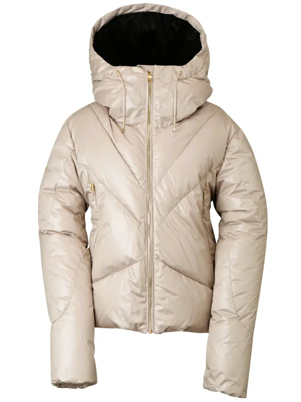 IRREGULAR NUDE POLYESTER SKI JACKET sold by Lord & Taylor