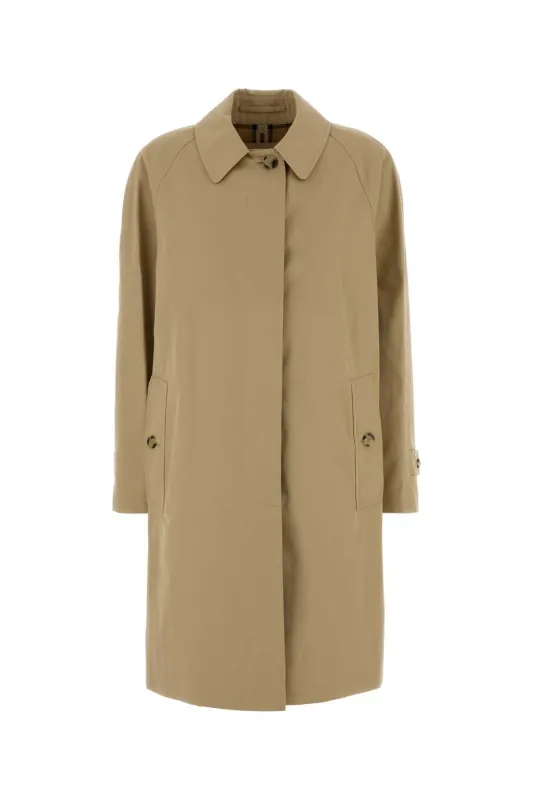BEIGE GABARDINE TRENCH COAT sold by Lord & Taylor
