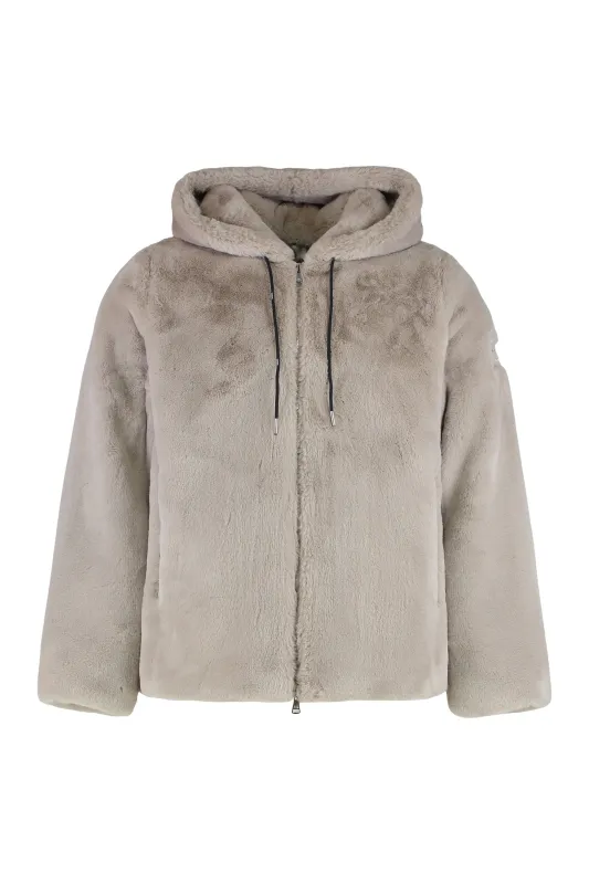 BOMOS JACKET IN ECO-FUR sold by Lord & Taylor