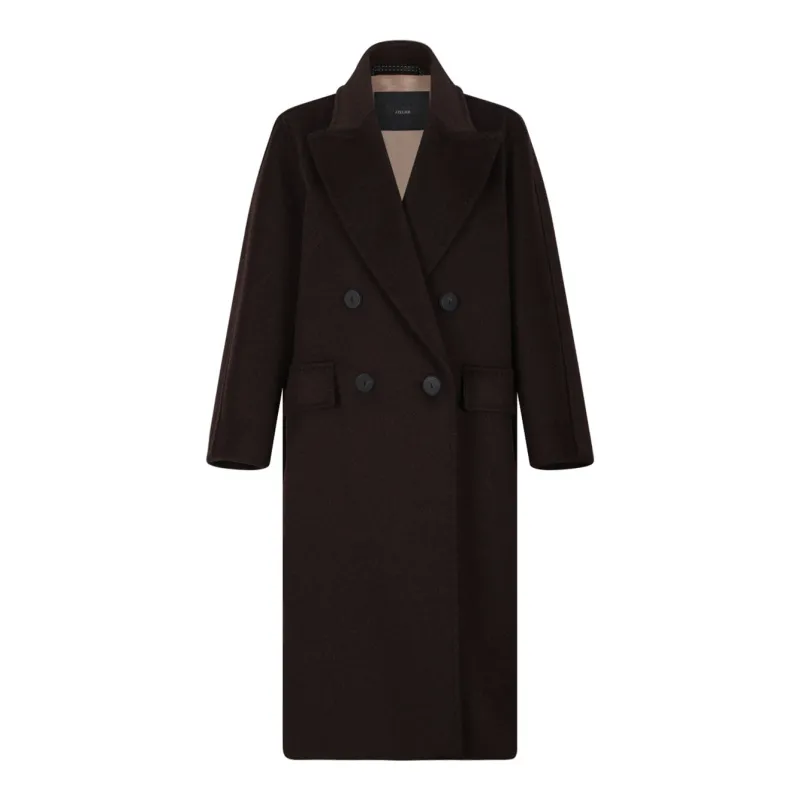 BROWN CASHMERE ALPACA COAT sold by Lord & Taylor
