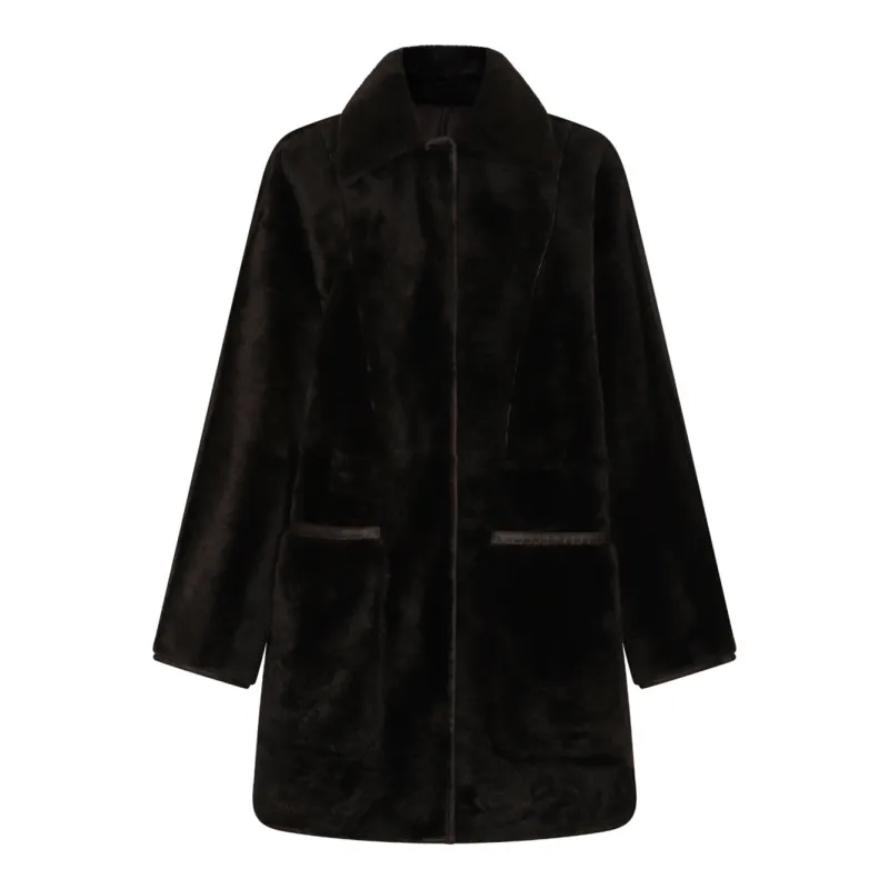 DARK BROWN MUTTON LEATHER sold by Lord & Taylor