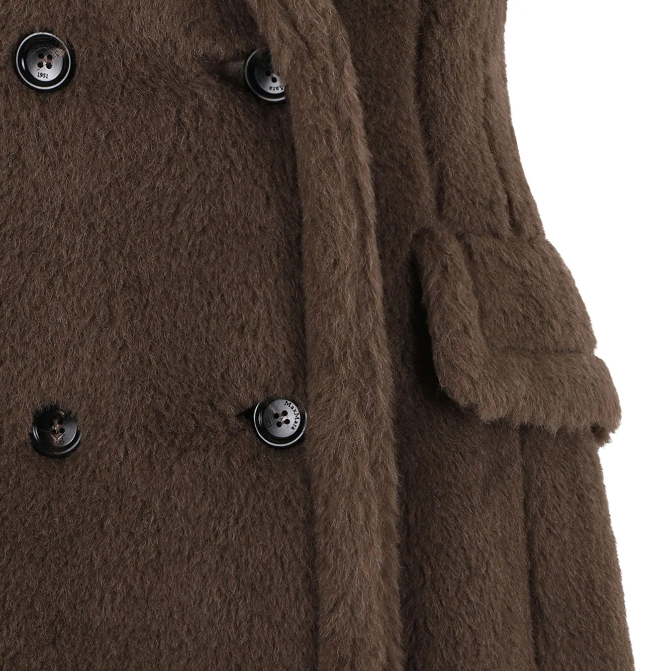 MARRONE BRONZO ALPACA COAT sold by Lord & Taylor product image thumbnail 4