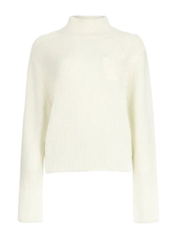 RIBBED KNIT HIGH NECK made by Liu Jo
