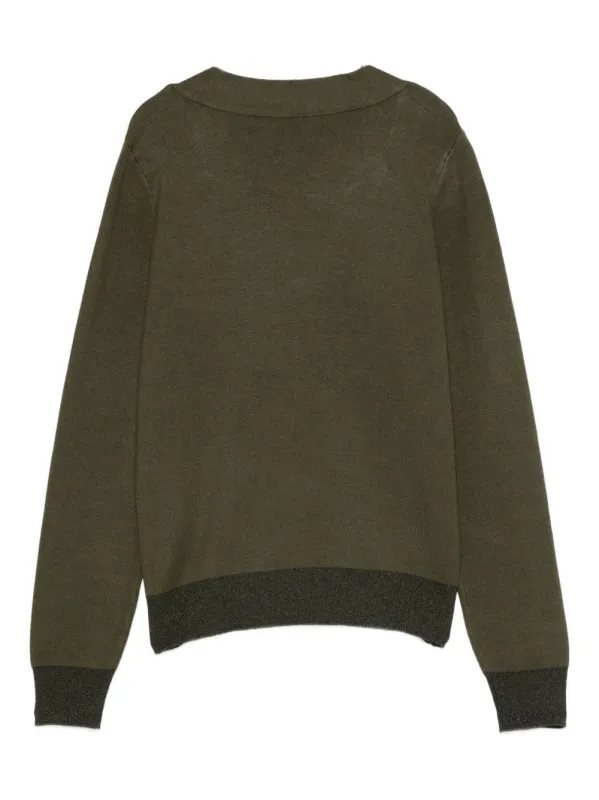 V-NECK PATTERNED INSERT sold by Lord & Taylor