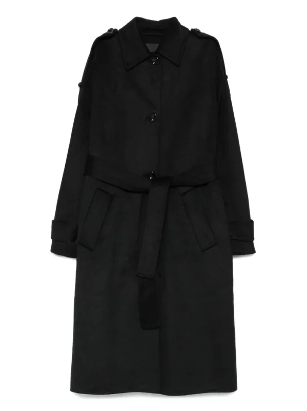 SELF-TIE LONG-SLEEVE COAT sold by Lord & Taylor