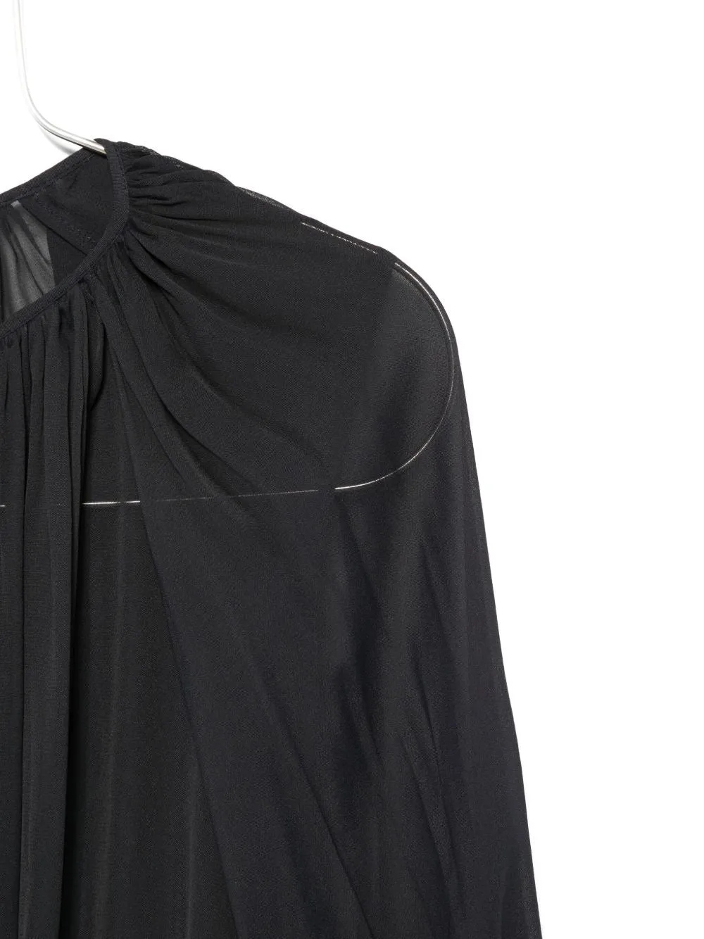 SEMI-SHEER BUTTONED BLOUSE sold by Lord & Taylor product image thumbnail 2