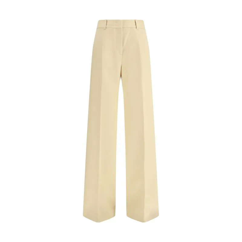 Yellow Fleece Wool Dress Pants sold by Lord & Taylor