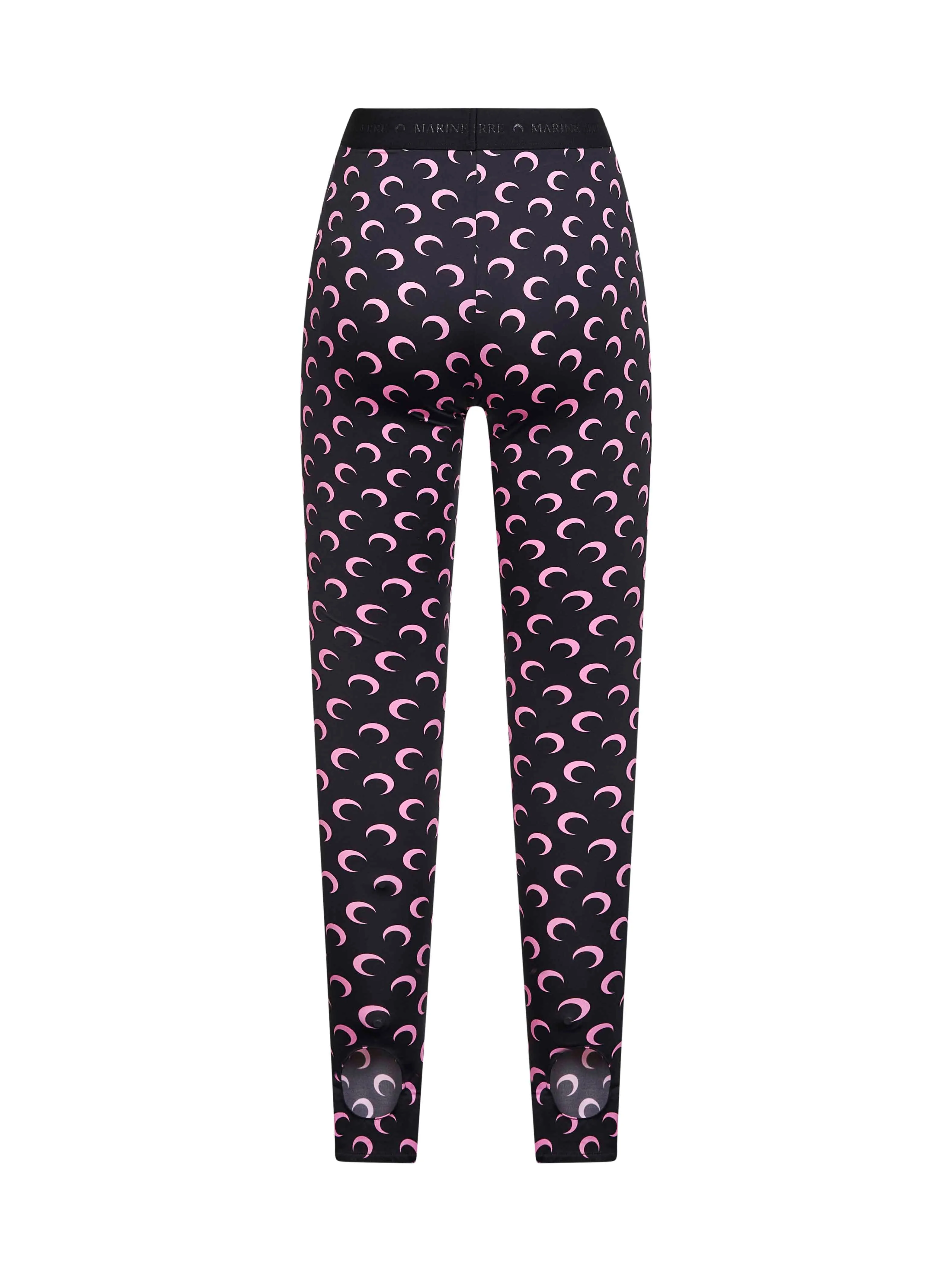 Black Moon Print Recycled Jersey Leggings sold by Lord & Taylor product image thumbnail 2