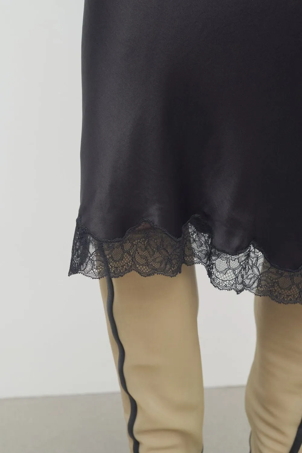 IRENE BLACK LINGERIE SKIRT sold by Lord & Taylor product image thumbnail 3