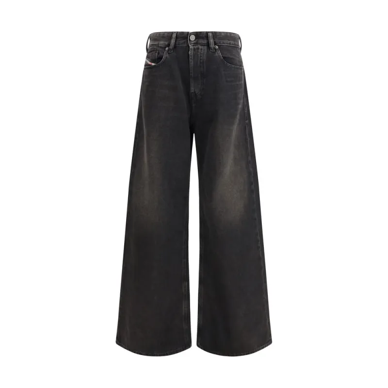 Black Cotton Relaxed Fit Jeans sold by Lord & Taylor