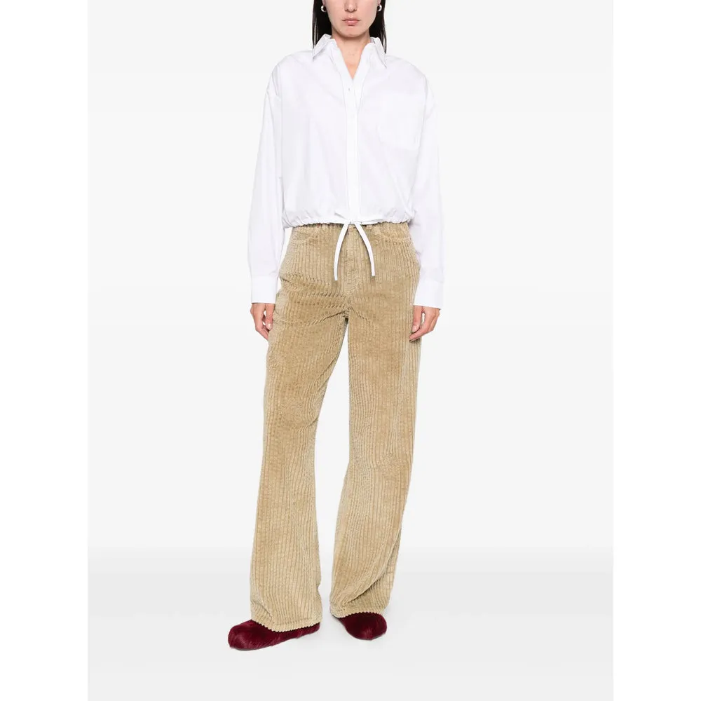 White Cotton Shirt with Button Fastening sold by Lord & Taylor product image thumbnail 3