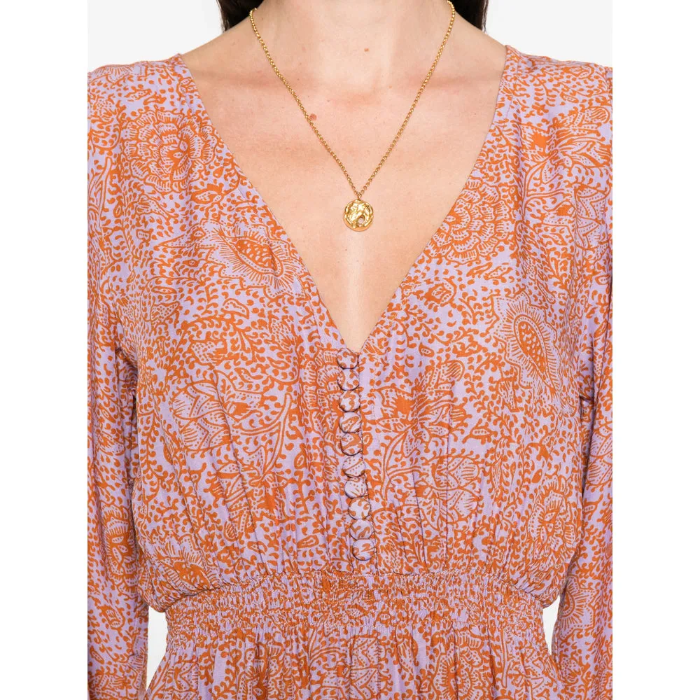 Long Sleeve Floral Print Dress sold by Lord & Taylor product image thumbnail 2