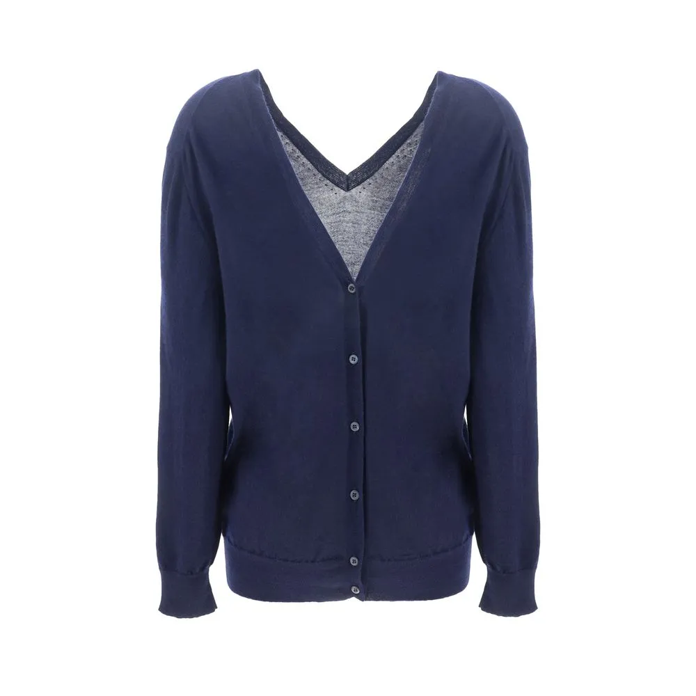 Blue Cashmere Cardigan sold by Lord & Taylor product image thumbnail 2