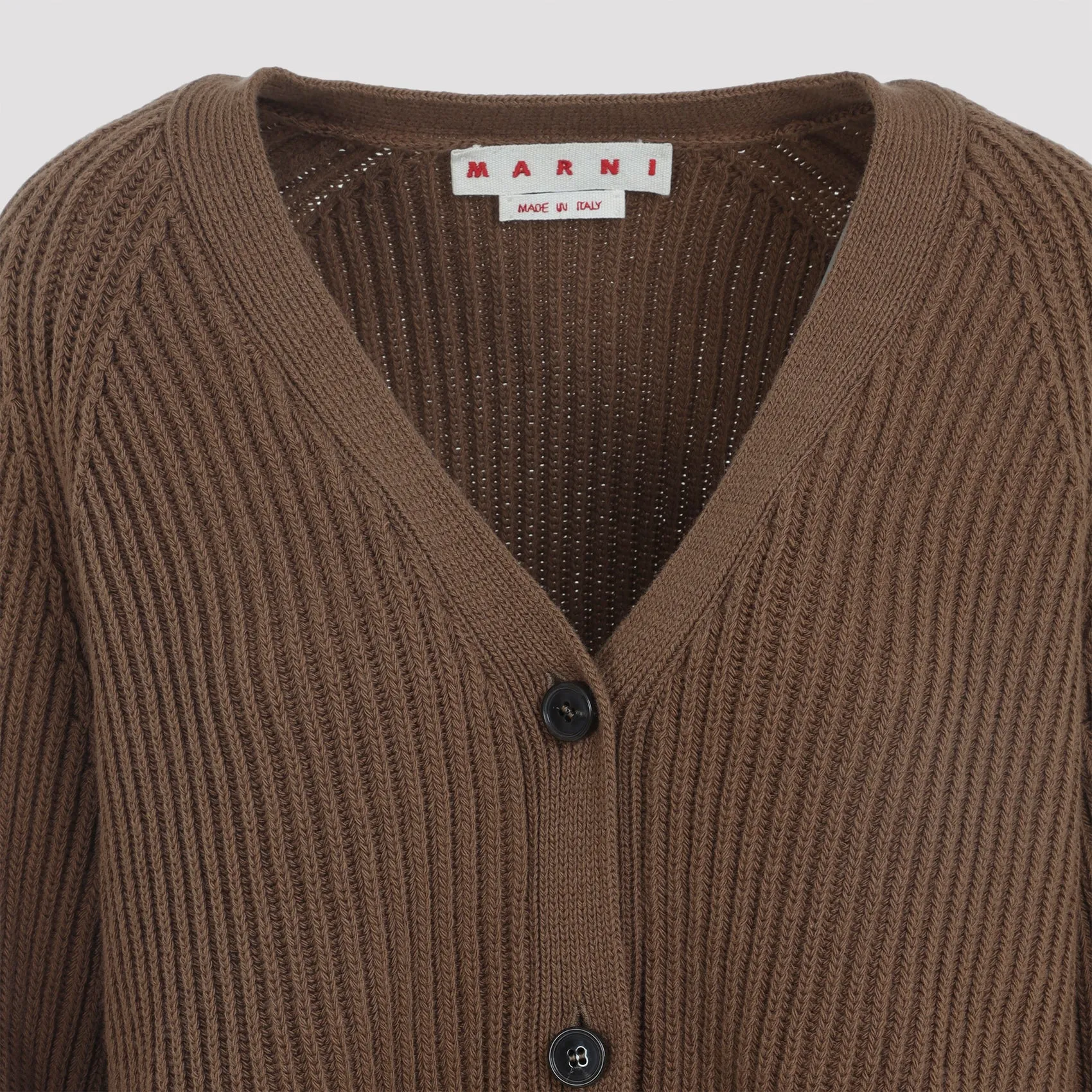 WOOL BUTTONED V NECK CARDIGAN sold by Lord & Taylor product image thumbnail 5