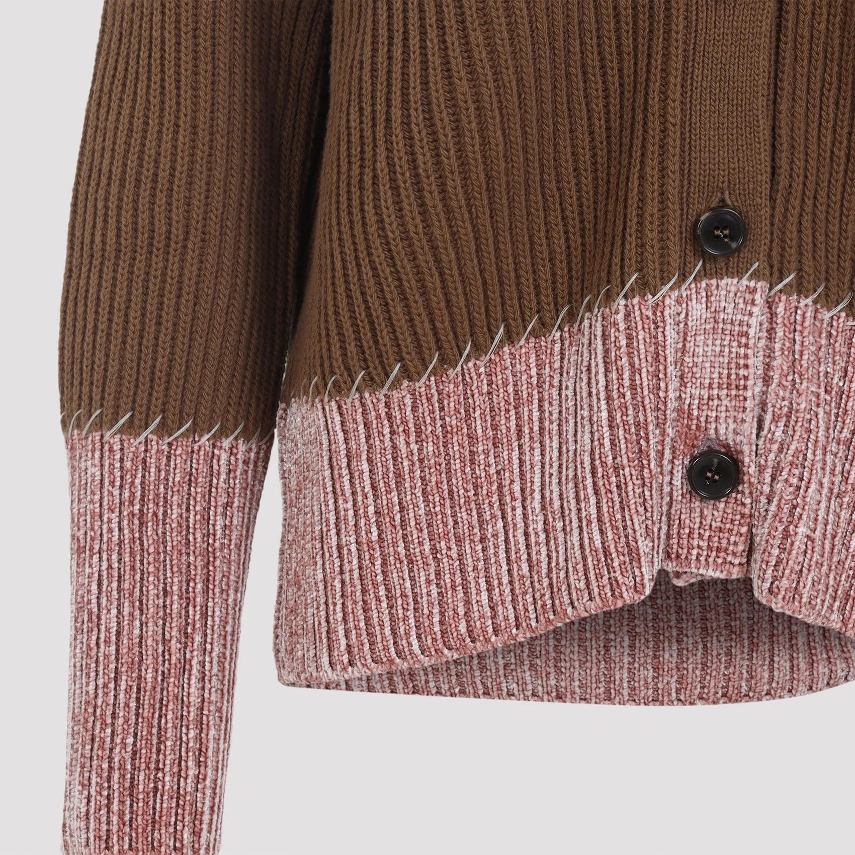 WOOL BUTTONED V NECK CARDIGAN sold by Lord & Taylor product image thumbnail 4