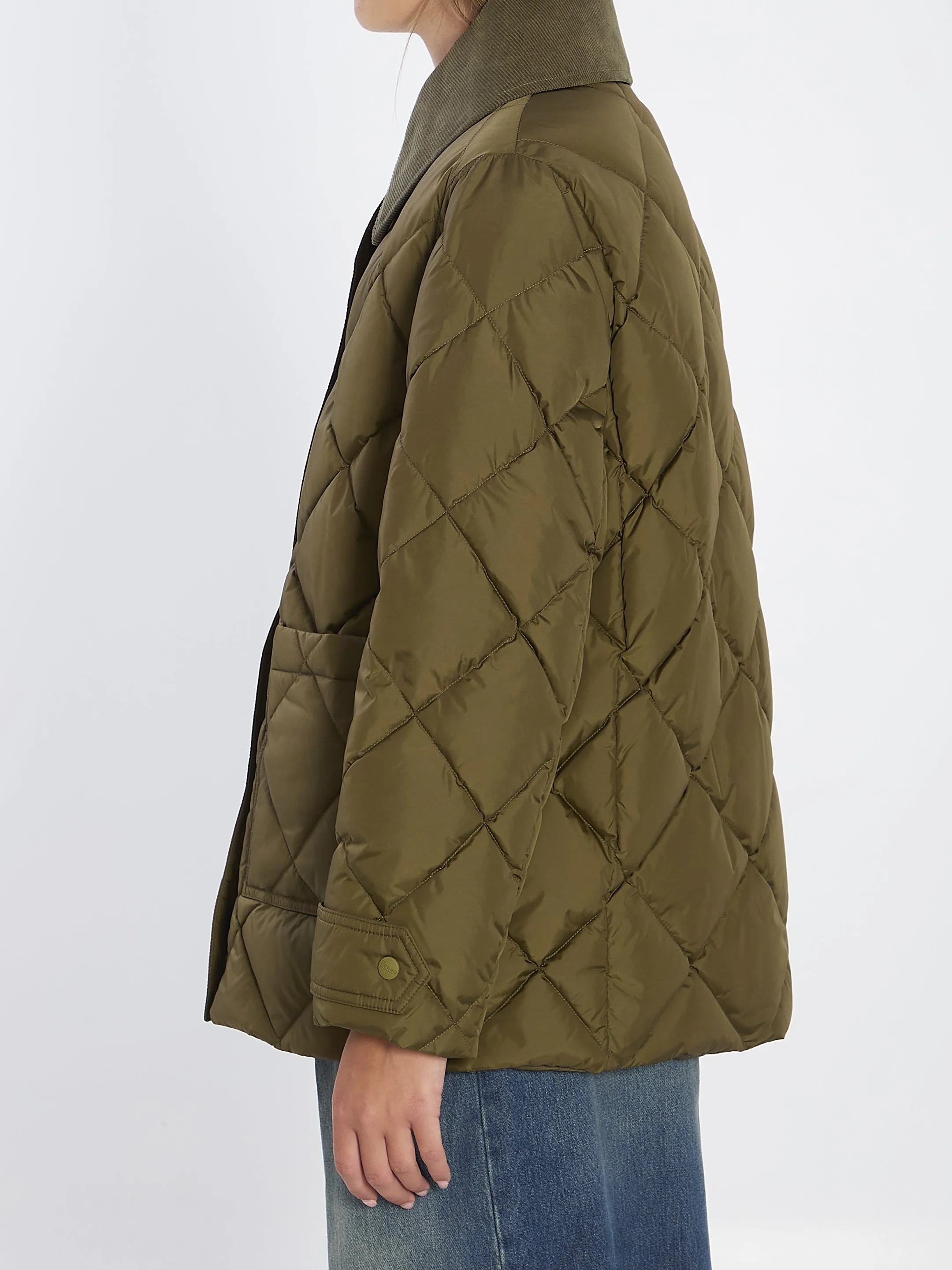 SHORT QUILTED DOWN PARKA sold by Lord & Taylor product image thumbnail 3
