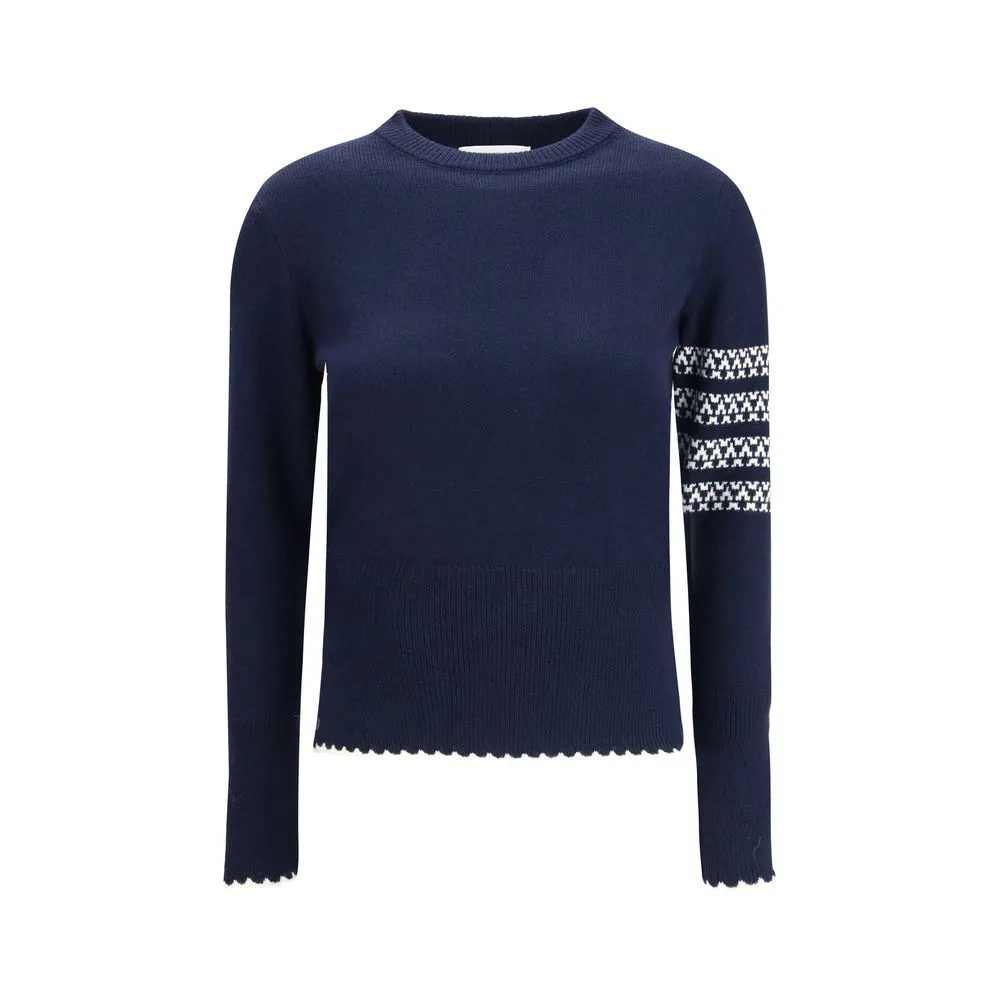 Blue Fleece Wool Sweatshirt sold by Lord & Taylor