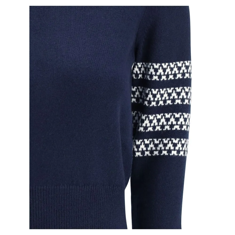 Blue Fleece Wool Sweatshirt sold by Lord & Taylor product image thumbnail 3