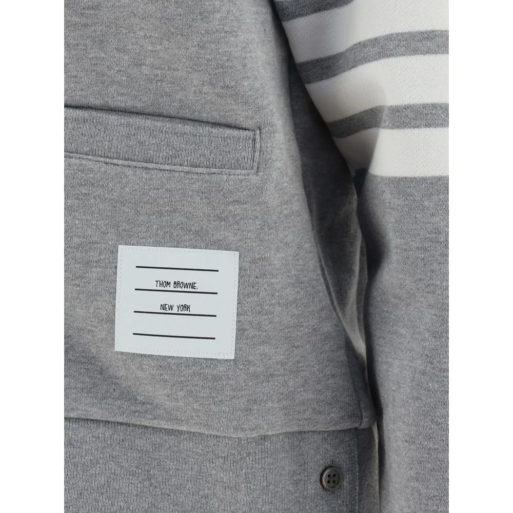 Gray Cotton Cardigan sold by Lord & Taylor product image thumbnail 3