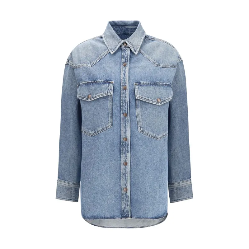 Blue Denim Shirt made by Agolde