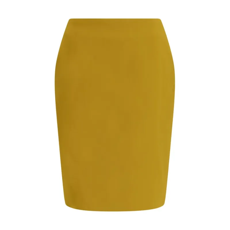 Yellow Viscose Skirt sold by Lord & Taylor