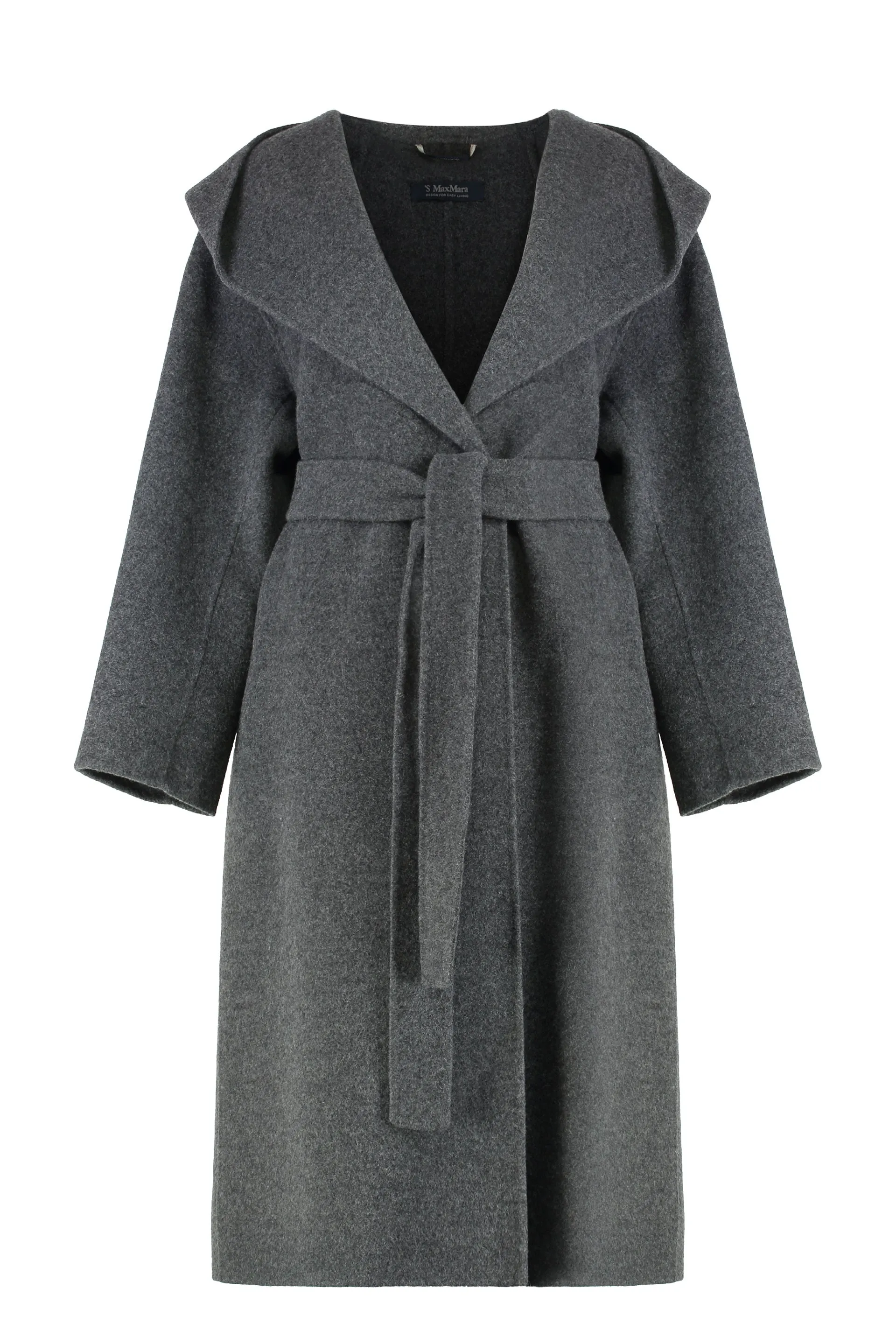 COAT WITH HOOD MADE OF WOOL AND CASHMERE sold by Lord & Taylor