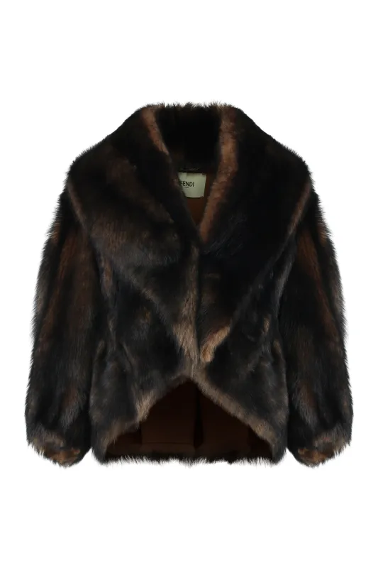 JACKET IN ECO-FUR sold by Lord & Taylor