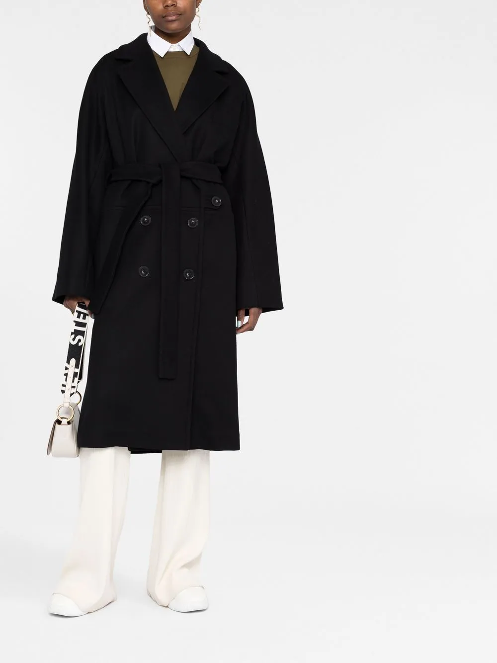COAT WITH BELT sold by Lord & Taylor product image thumbnail 4