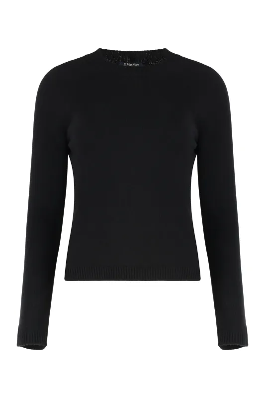 CREW NECK SWEATER IN WOOL AND CASHMERE sold by Lord & Taylor