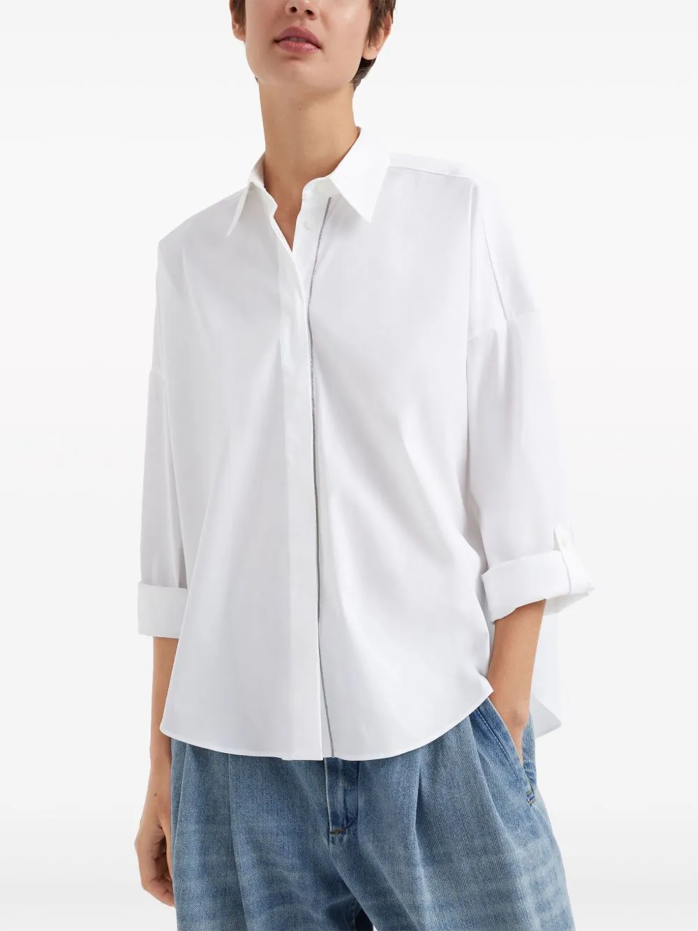 COTTON SHIRT sold by Lord & Taylor product image thumbnail 4
