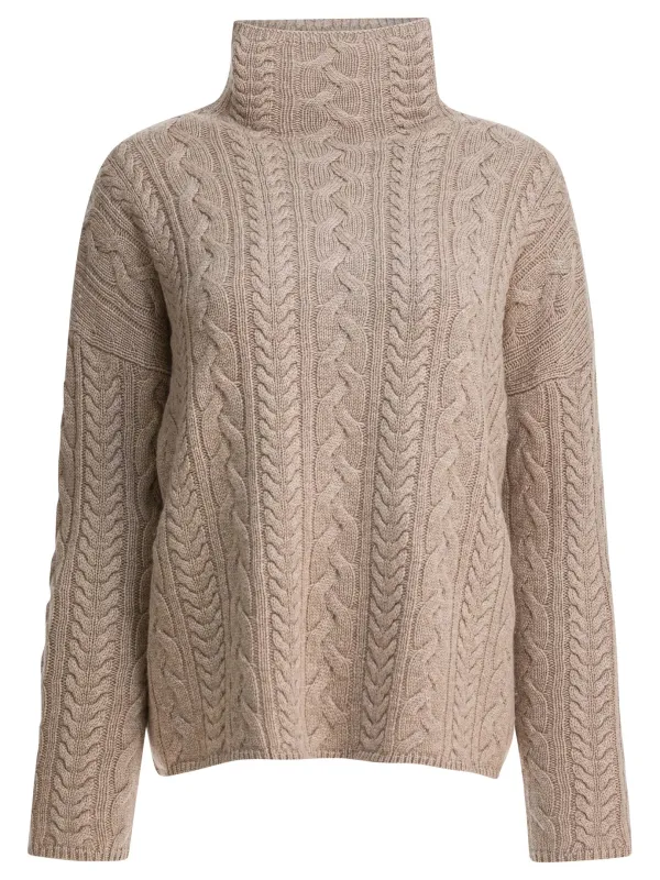 BEIGE WOOL CASHMERE KNITWEAR sold by Lord & Taylor
