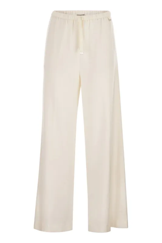 RESORT TROUSERS IN CASHMERE AND SILK sold by Lord & Taylor