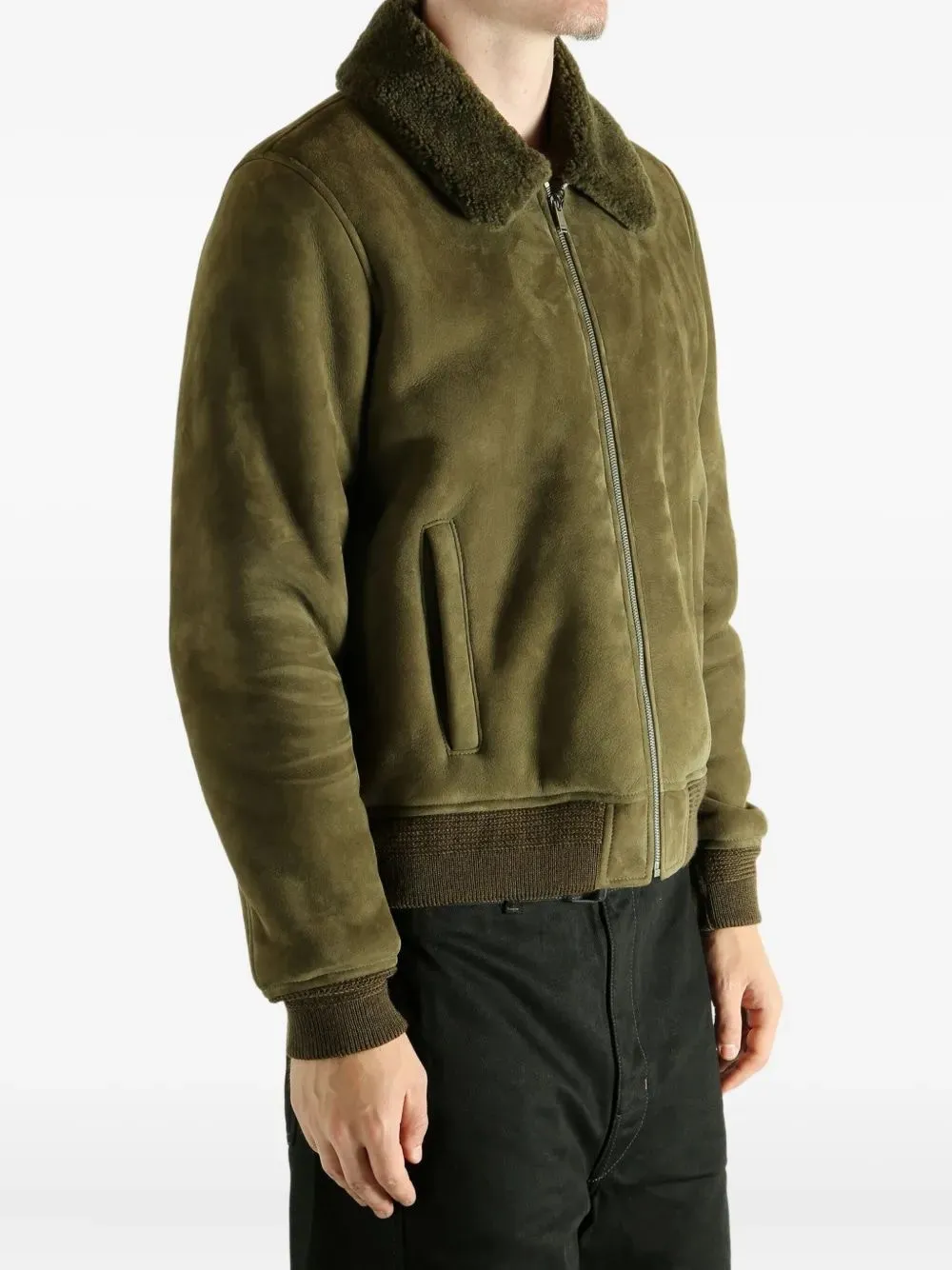BLOUSON DECOUPES SHEARLING sold by Lord & Taylor product image thumbnail 3