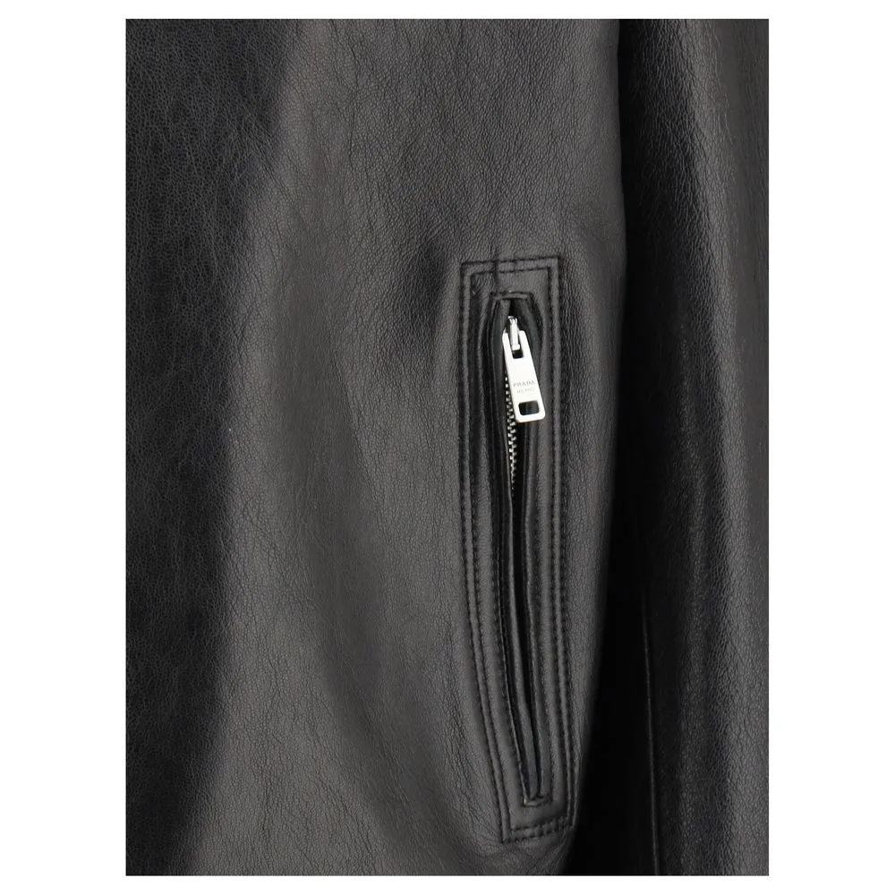 Black Leather Jacket sold by Lord & Taylor product image thumbnail 3