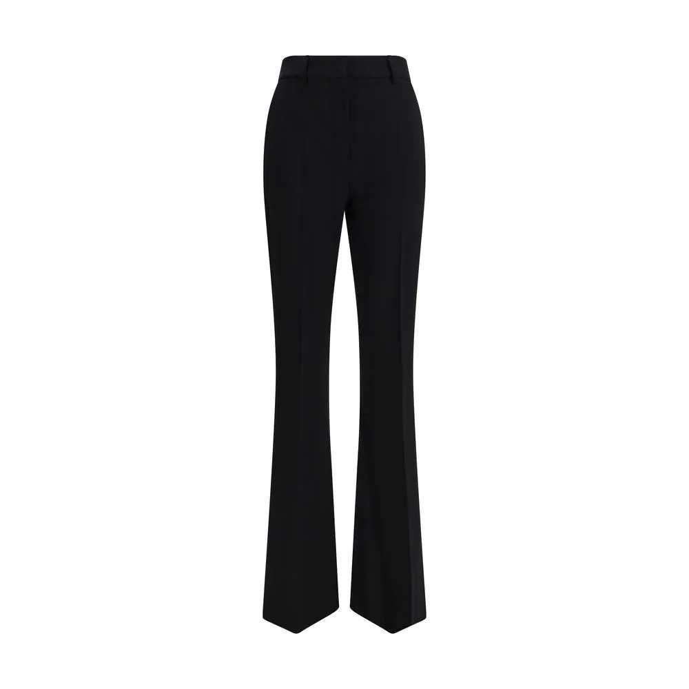 Black Fleece Wool Flared Pants sold by Lord & Taylor