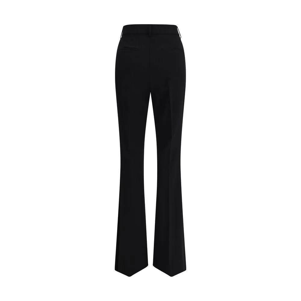 Black Fleece Wool Flared Pants sold by Lord & Taylor product image thumbnail 2