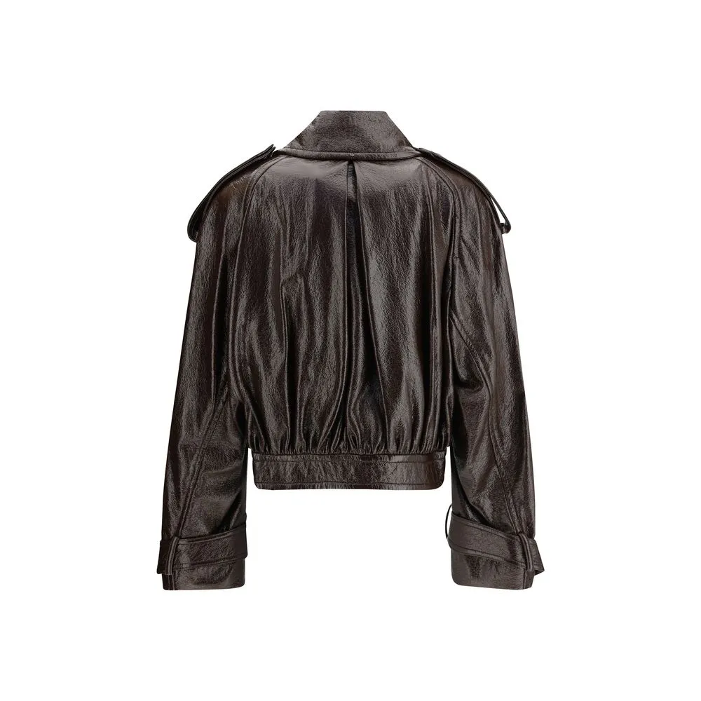 Brown Cotton Coat sold by Lord & Taylor product image thumbnail 2