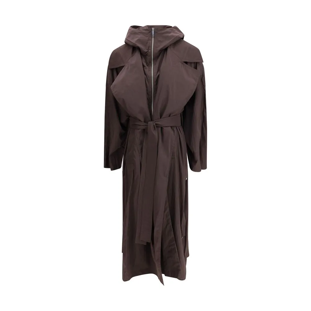 Brown Polyamide Trench Coat sold by Lord & Taylor