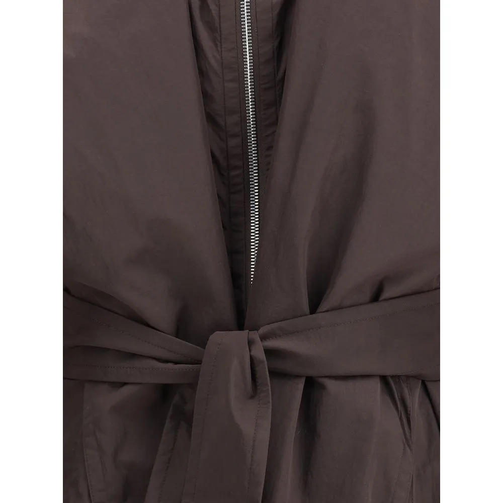Brown Polyamide Trench Coat sold by Lord & Taylor product image thumbnail 3