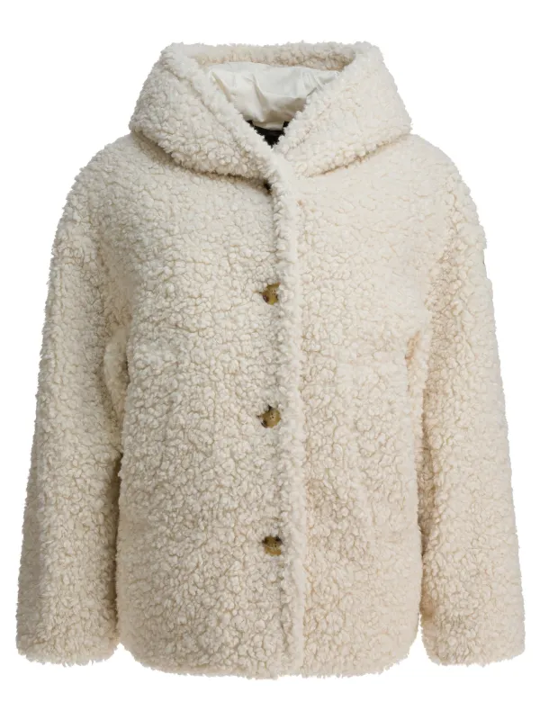 WHITE POLYESTER PADDED JACKET sold by Lord & Taylor