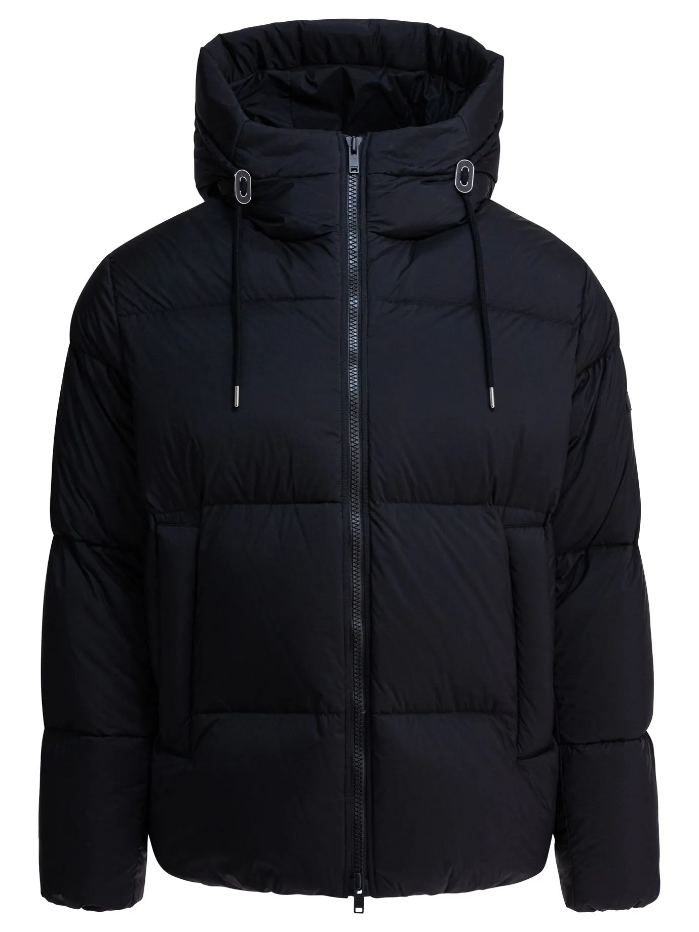 BLACK NYLON DOWN JACKET sold by Lord & Taylor