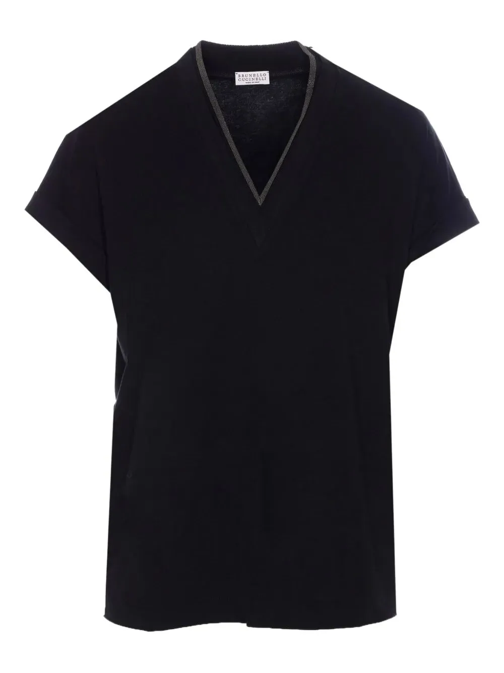 COTTON V-NECKED T-SHIRT sold by Lord & Taylor