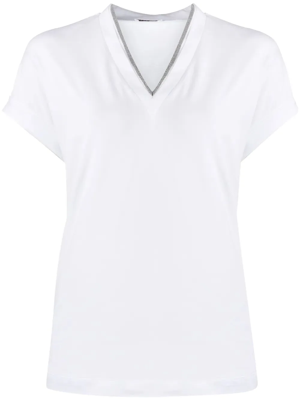 COTTON V-NECKED T-SHIRT sold by Lord & Taylor