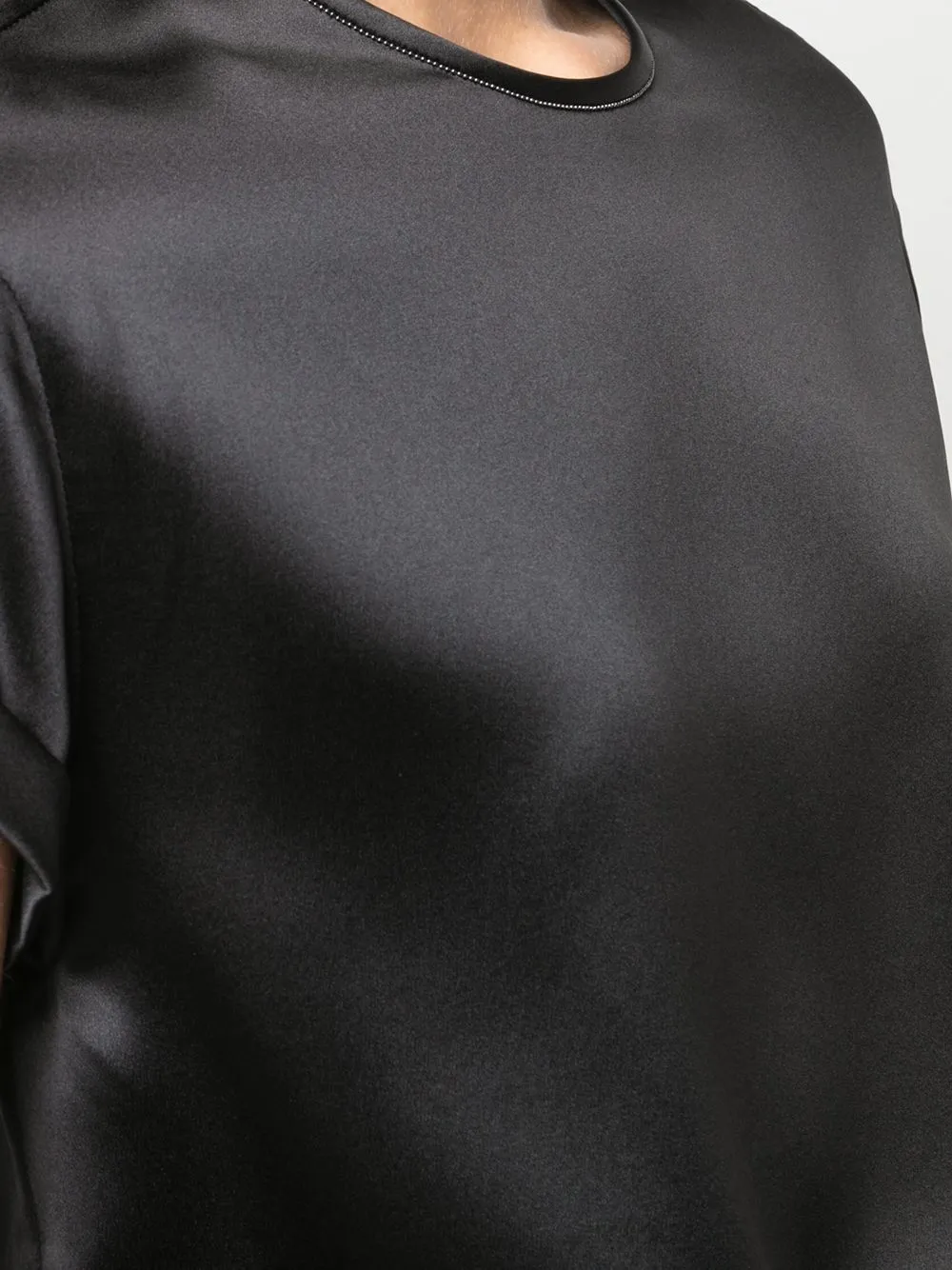 SILK RELAXED T-SHIRT sold by Lord & Taylor product image thumbnail 2