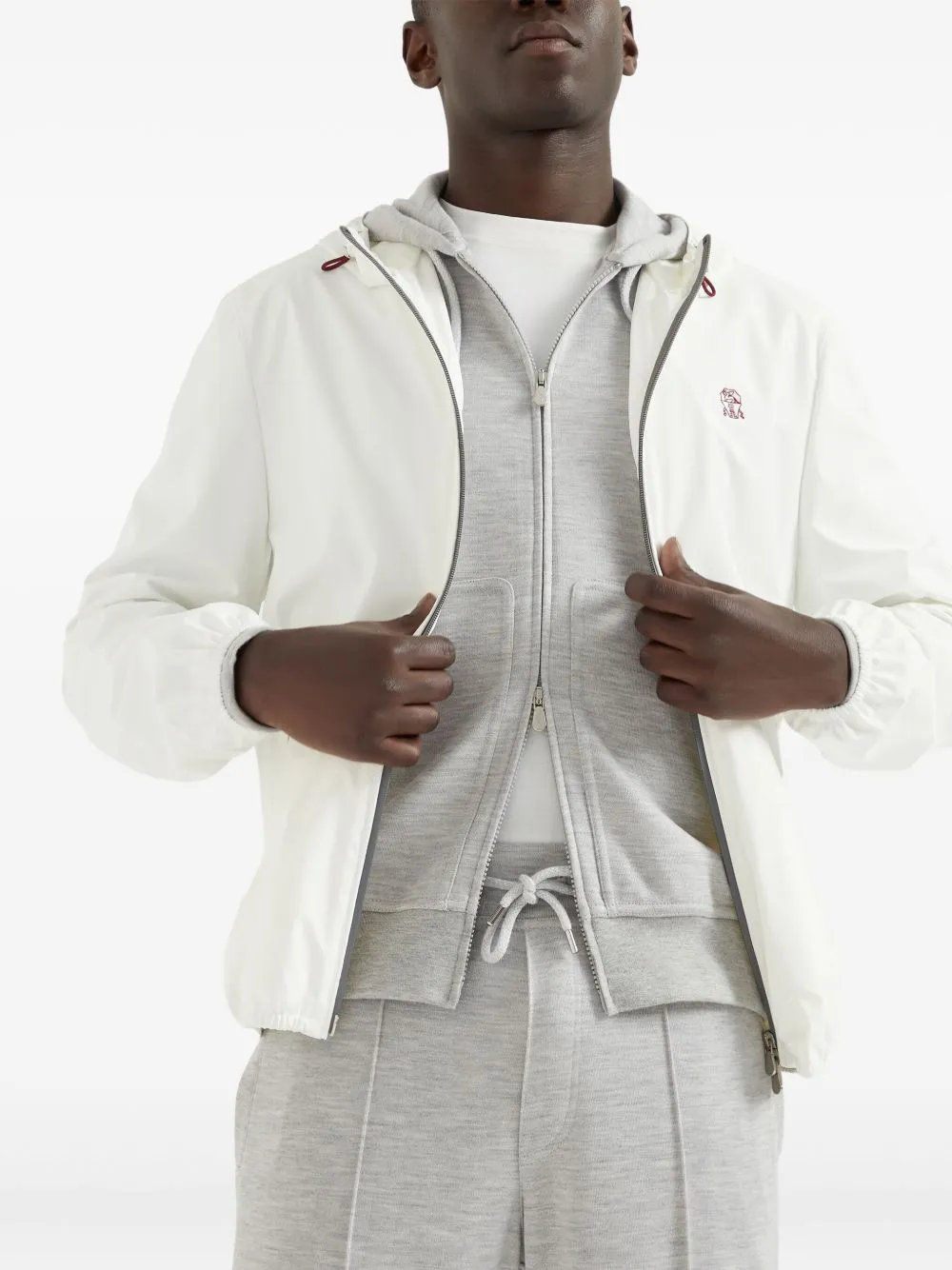 WATER-RESISTANT BLOUSON JACKET sold by Lord & Taylor product image thumbnail 3