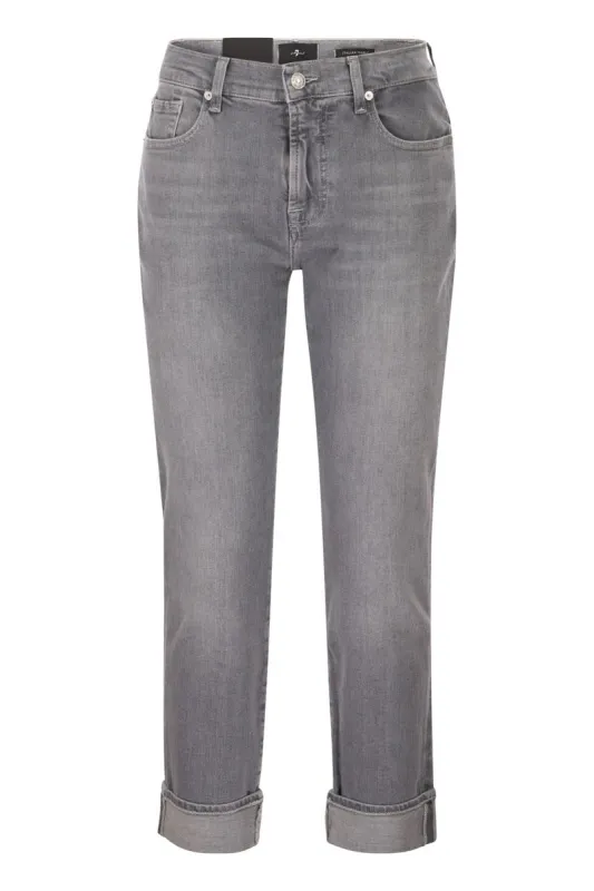 RELAXED SKINNY - MEDIUM WAIST BOYFRIEND JEANS sold by Lord & Taylor