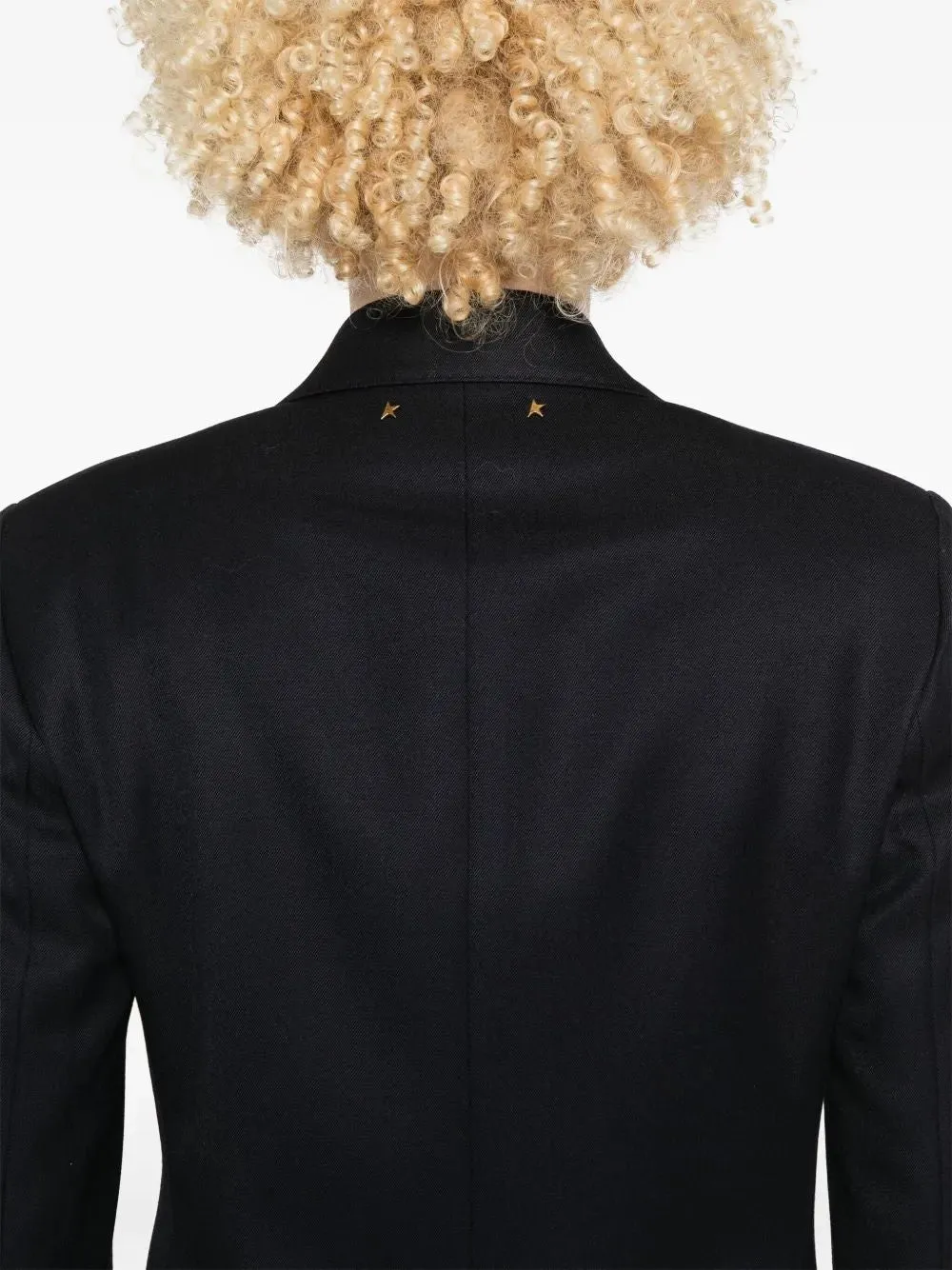 GOLDEN GOOSE DARK BLUE DOUBLE-BREASTED BLAZER WITH GOLD BUTTONS sold by Lord & Taylor product image thumbnail 5