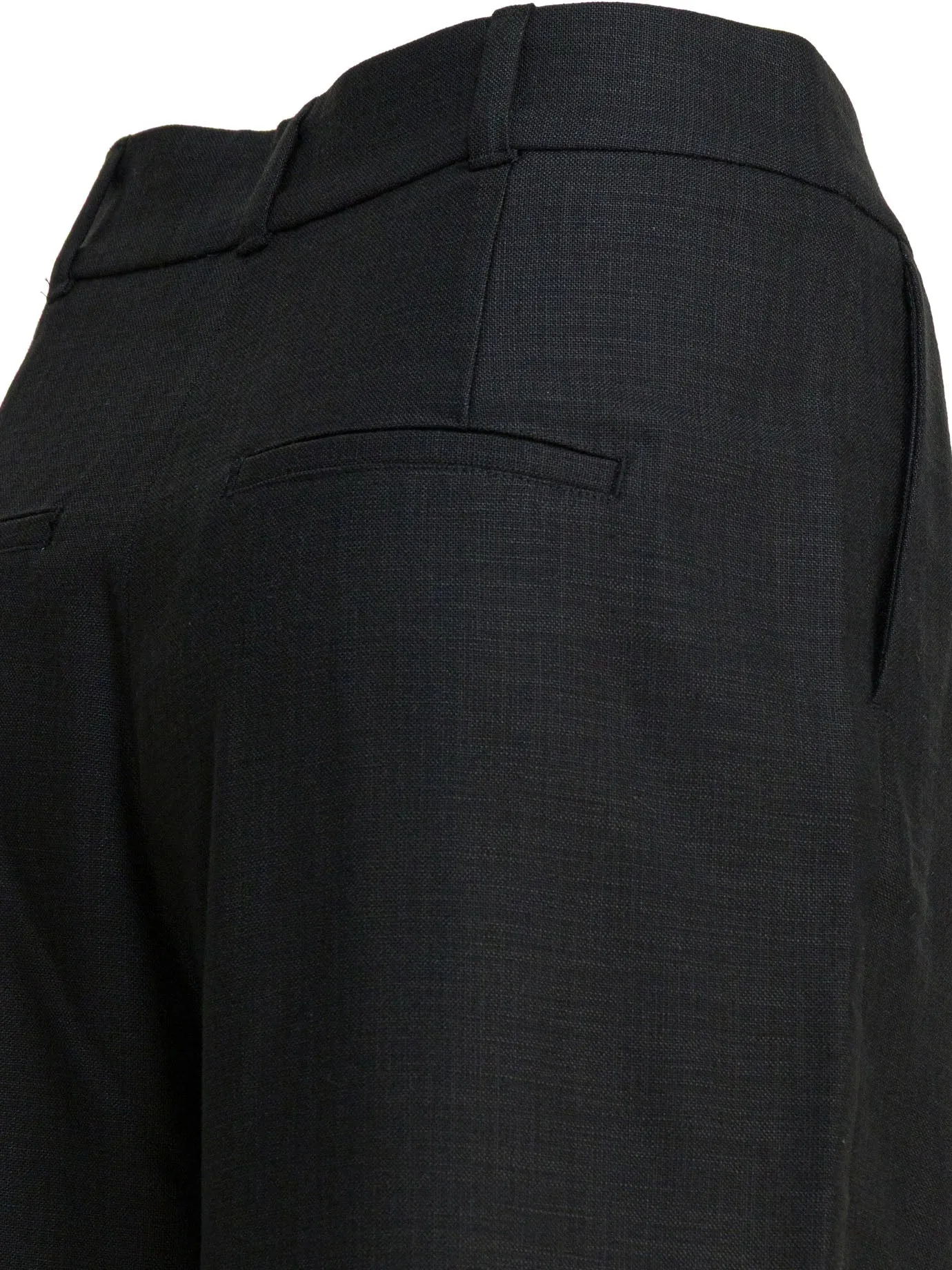 BLACK WOOL VISCOSE TROUSERS sold by Lord & Taylor product image thumbnail 4