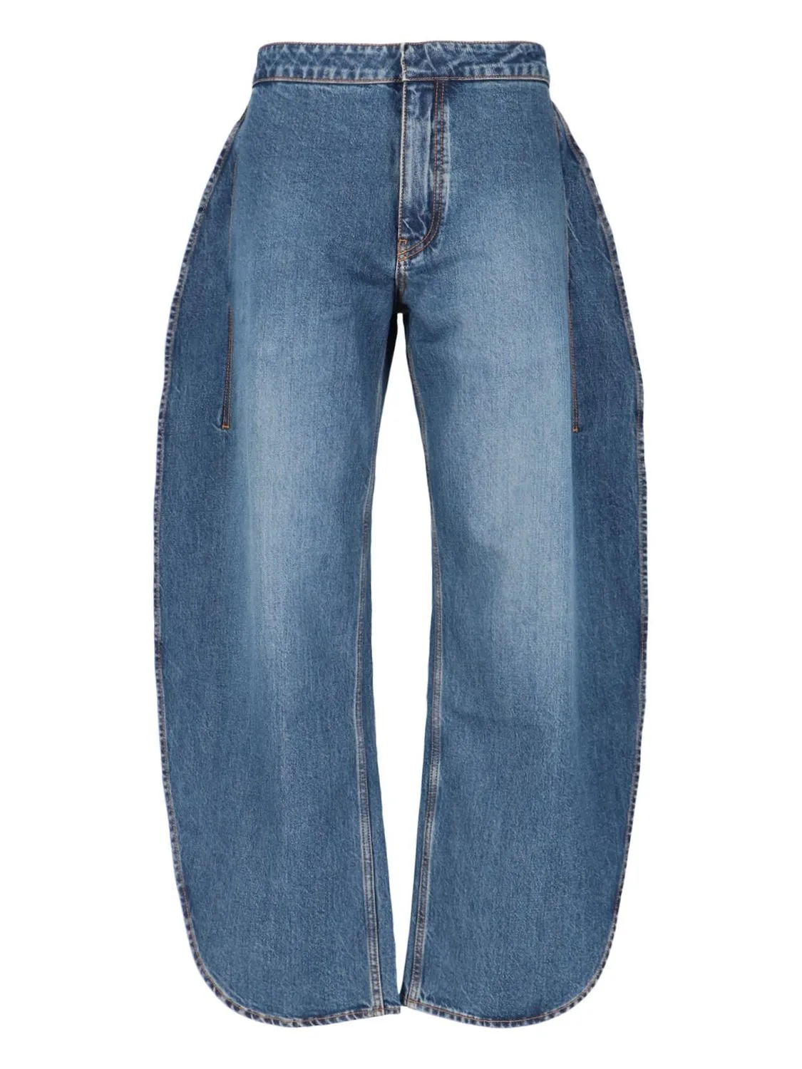 BLUE ROUNDED JEANS sold by Lord & Taylor