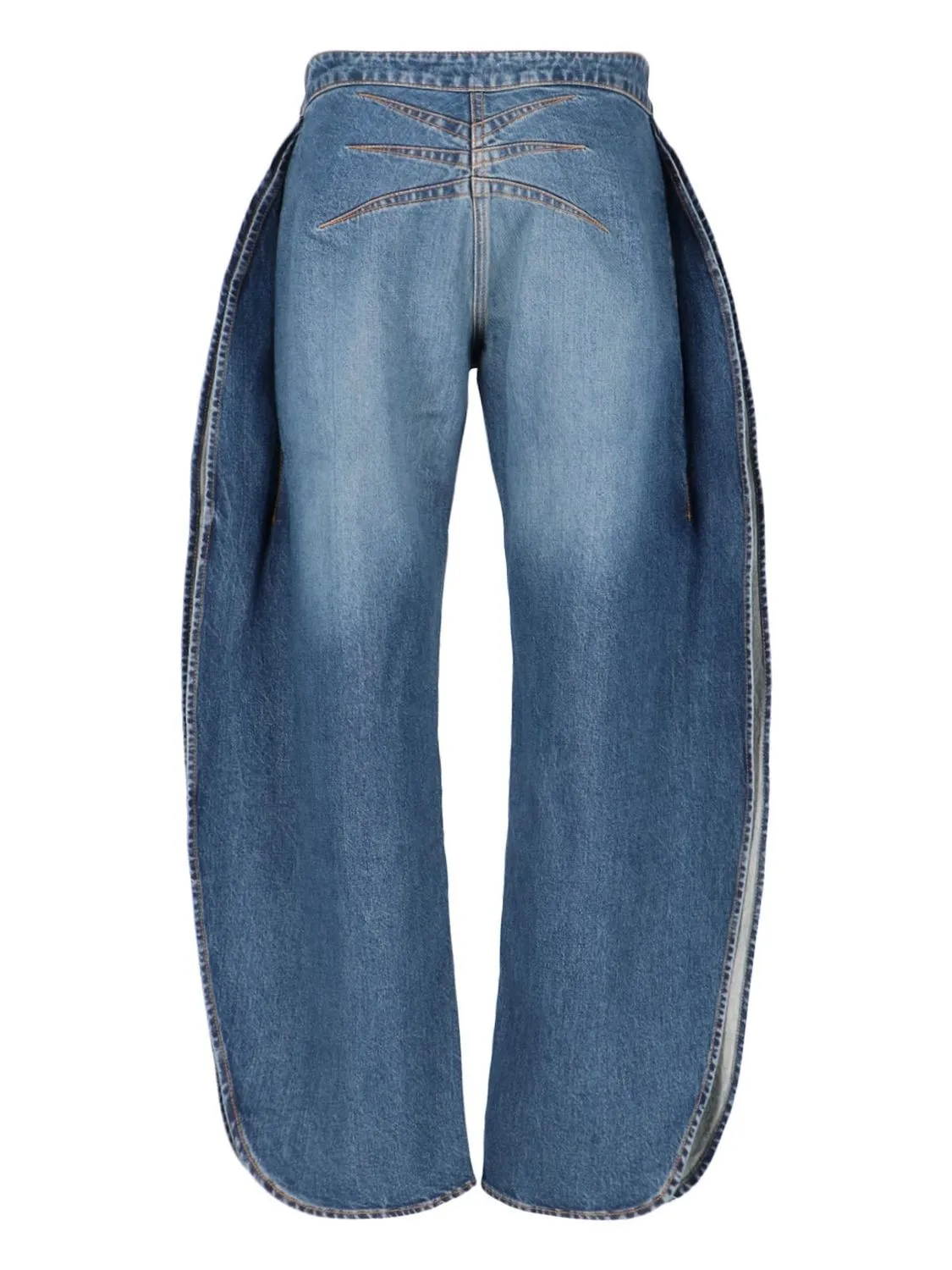 BLUE ROUNDED JEANS sold by Lord & Taylor product image thumbnail 2